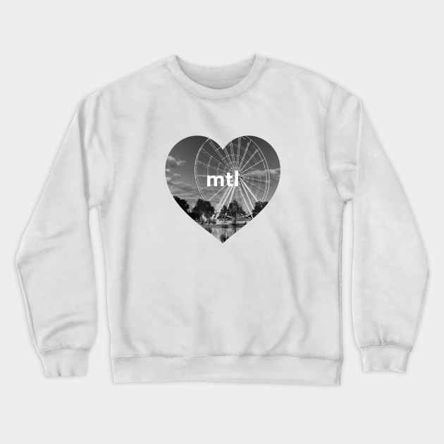 Montreal Crewneck Sweatshirt by HeartTees